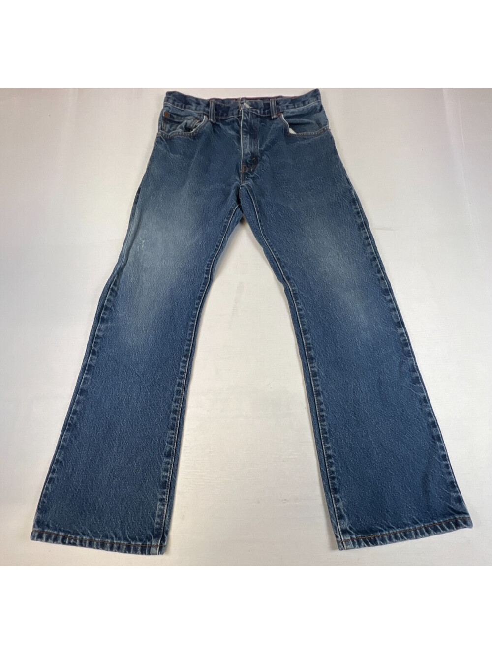 Levi's Men 31x30 517 Boot Cut Jeans Blue Denim Classic Fit Pants